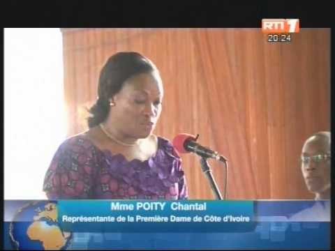 Charité: La 1ère Dame offre 5 millions pour réhabiliter la Paroisse Saint Pierre de Divo