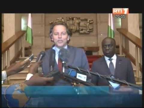 Le Président Alassane OUATTARA, a reçu une délégation du MEDEF et le patron de l'ONUCI