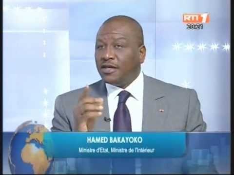 Découpage administratif: Le Ministre de l'intérieur Hamed Bakayoko invité du JT