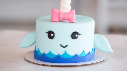 Unicorn of the Sea - Prepare to Be Obsessed With This Narwhal Cake