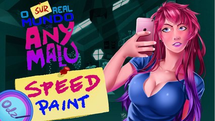 Desenhando Youtubers Any Malu