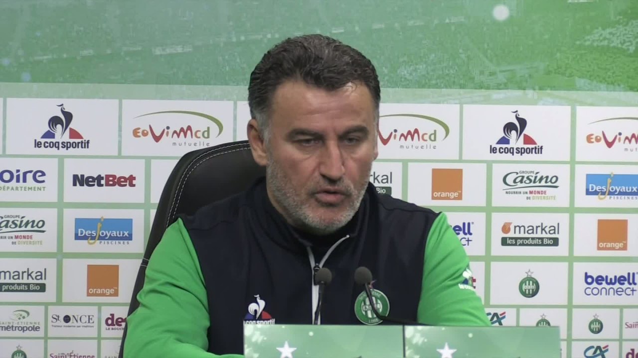 Foot - L1 - ASSE : Galtier «Les grands joueurs de l'OL savent perdre avec dignité»