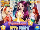 Princesses BFFs Night -Cartoon for children -Best Kids Games -Best Baby Games -Best Video Kids