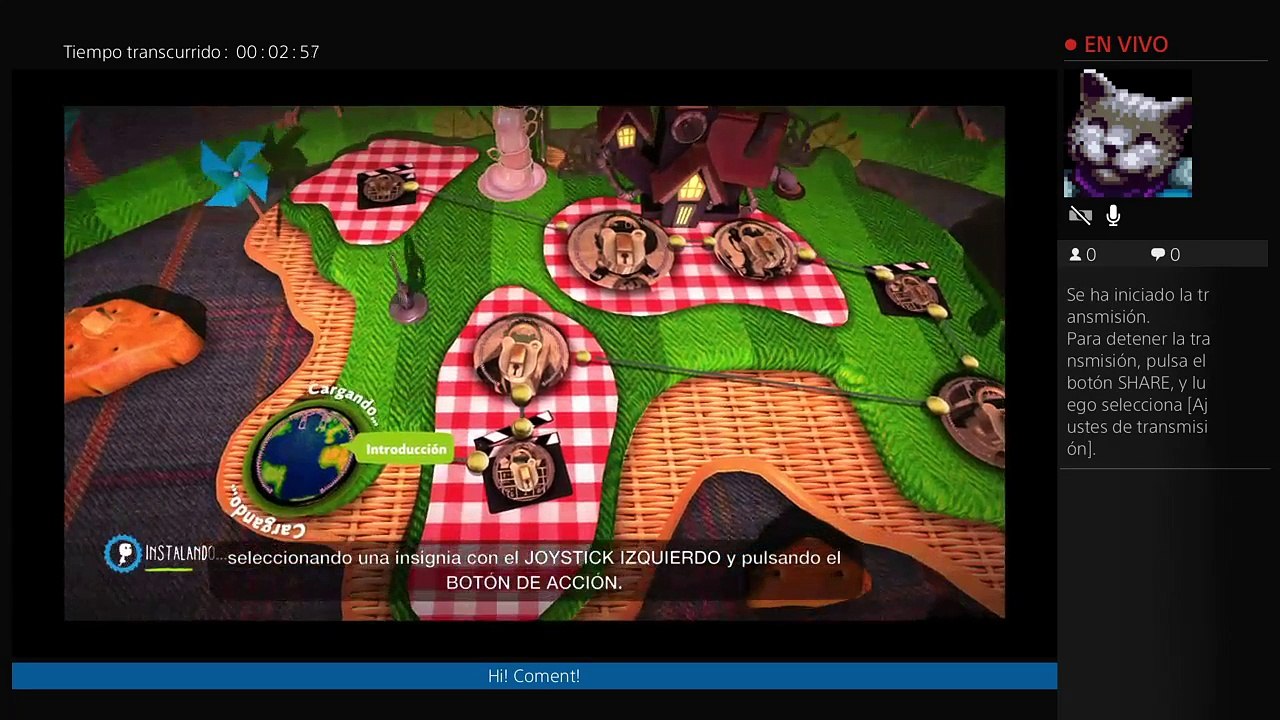 Transmisión de PS4 en vivo Little Big Planet 3 Sargento (4)
