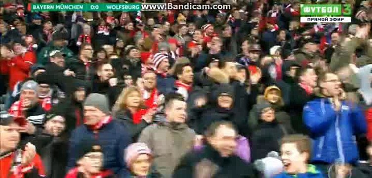 1-0 Douglas Costa Great Goal HD - FC Bayern Munich vs WfL Wolfsburg - DFB Pokal - 07/02/2017 HD
