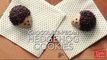 Chocolate-Pecan Hedgehog Cookies