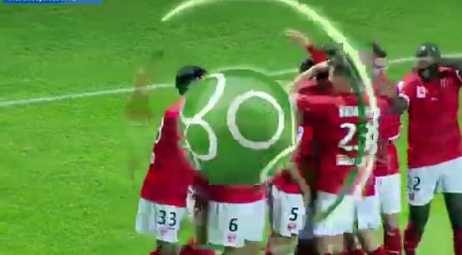 Larry Azouni GOAL HD - Nimes 1-0 Niort 07.02.2017 HD