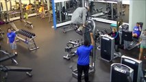 OLD MAN WORKING OUT! - Funny Gym Prank