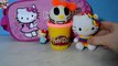 Play-Doh Hello Kitty and more Hello Kitty. Create Hello Kitty with Play-Doh. Plasticine Hello Kitty!