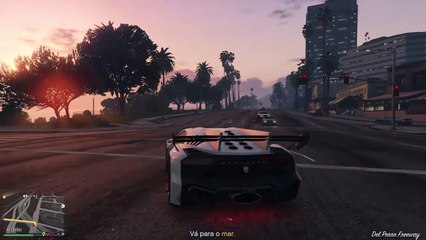GTA V Quinta Missão Colete o Carregamento de Álcool e Tabaco