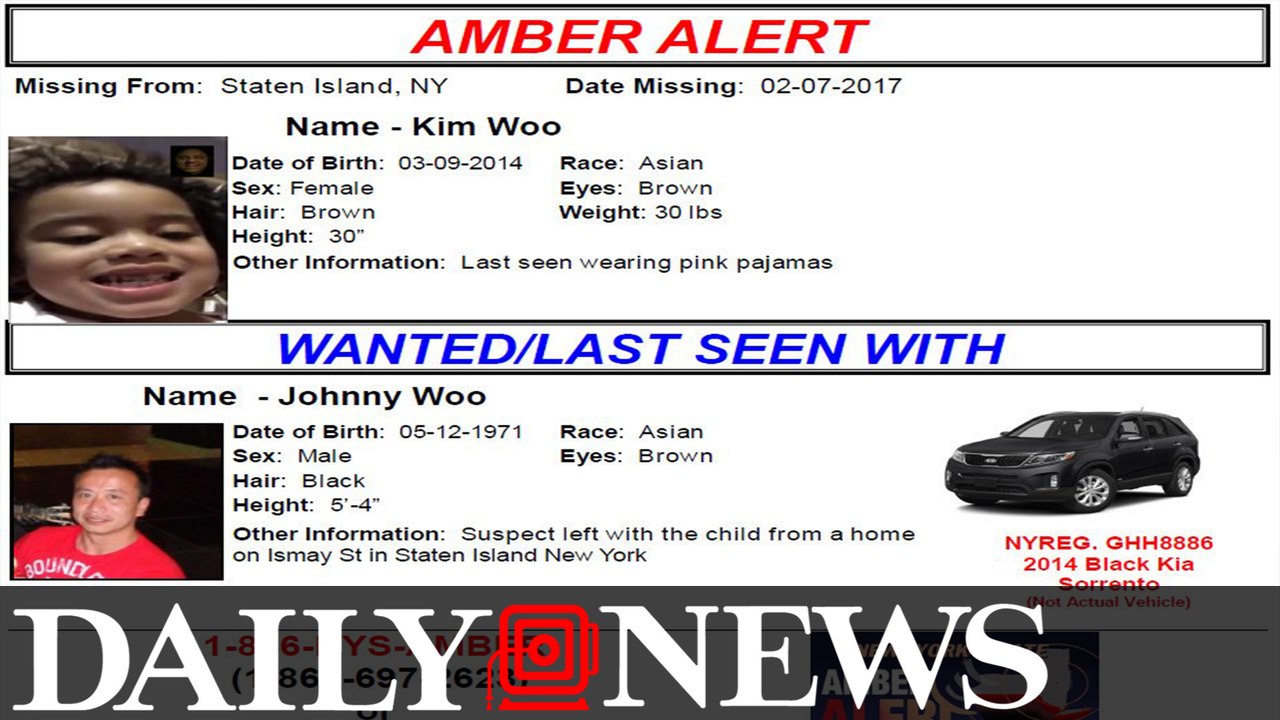 Cops Find Kim Woo, The 2-Year-Old Child Abducted From Staten Island
