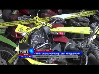 Polres Ponorogo Ungkap Kasus Penggelapan Ratusan Unit Kendaraan - NET5