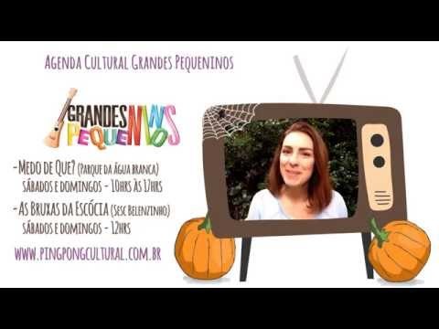 Agenda Cultural SP semana 26/10/15 - Dia das Bruxas!