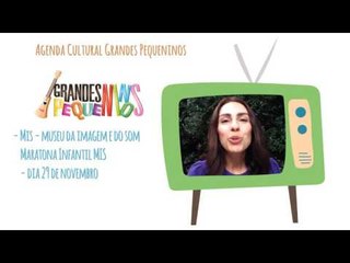 Agenda Cultural SP Final de Semana 28/11/15 - Maratona Infantil MIS