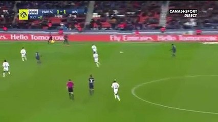 Amaizing Lucas Moura GOAL -Paris Saint Germain 2-1 Lille -- 02.07.2017