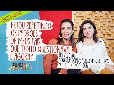 Estou repetindo com meu filho o que meus pais faziam comigo!