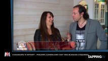 Stéphane Plaza et Philippe Candeloro dans Chasseurs d'appart, concours de blagues potaches (Vidéo)