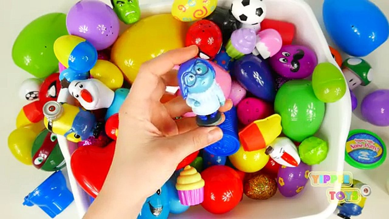 Huge 146 Surprise Eggs Party with Toys for Kids
