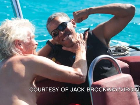 'Pique' entre Barack Obama y Richard Branson