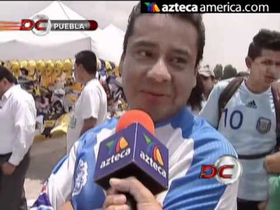 Vueltos locos en Puebla por el América