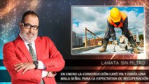 LANATA SIN FILTRO:En enero la construcción cayó 9% y envía una mala señal para la expectativa de recuperación