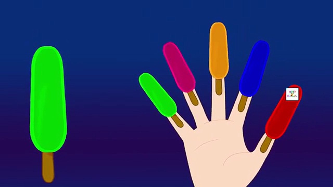 Nice Ice Cream Pops Finger Family Nursery Rhyme | Nice Ice Cream Popsicles Daddy Finger Songs