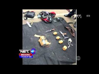 Foto Barang Bukti Dari Lokasi Pengeboman di Sarinah, Thamrin