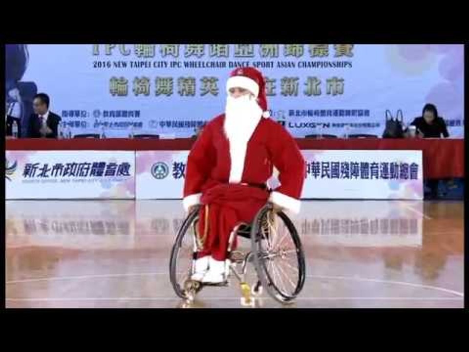 Men's single freestyle class 1 + 2 | 2016 IPC Wheelchair Dance Sport Asian Champs
