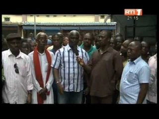 Adjamé : Les commerçants en colère manifestent devant la mairie