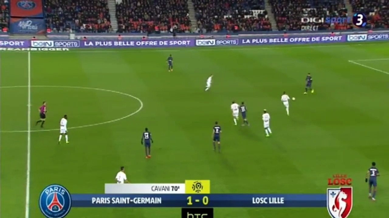 Paris Saint-Germain 1-1 Lille 07-02-2017