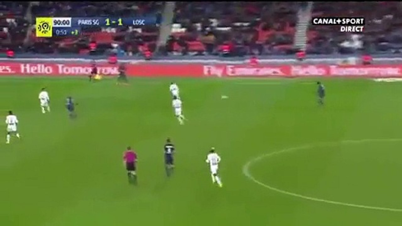 Paris Saint-Germain 2-1 Lille 07-02-2017