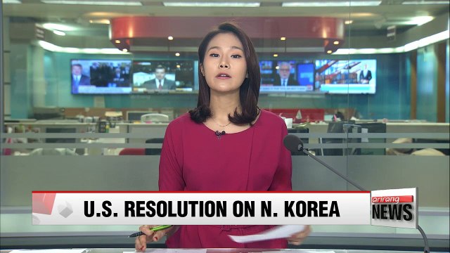 U.S. introduces resolution condemning N. Korean missile tests