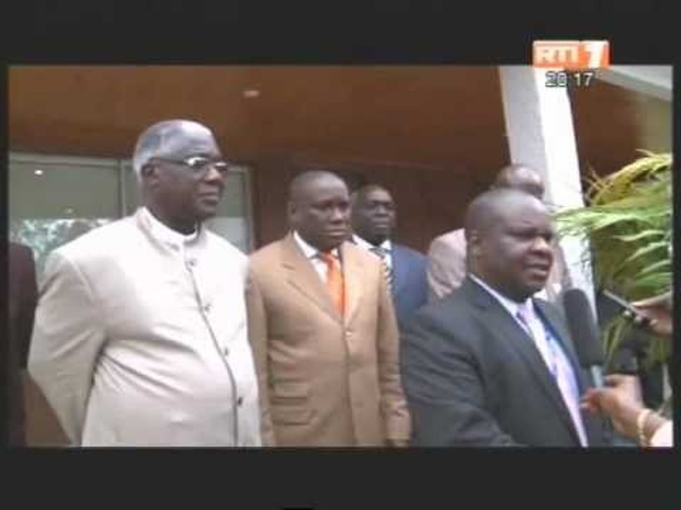 Le Président du PDCI RDA Henri Konan Bédié a reèu une délégation de l'ONU