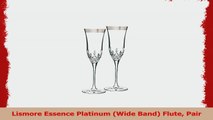 Lismore Essence Platinum Wide Band Flute Pair e78c439f