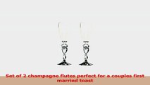 Hortense B Hewitt Wedding Accessories Love Knot Champagne Toasting Flutes Set of 2 46f66e53