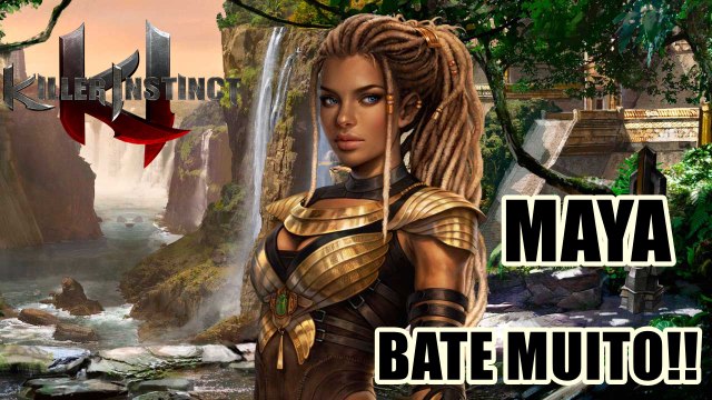 KILLER INSTINCT MAYA VS FULGORE ULTRA COMBO SOCOS PONTAPÉS E BORDOADAS EM GRANDE ESTILO 1080P
