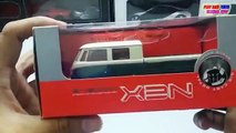 UNBOXING TOY CAR - Welly Nex Toy Car: 1963 Volkswagen T1 Bus | Kids Cars Toys Videos HD Collection
