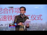 Presiden Jokowi Resmikan Pengerjaan Perdana Pembangunan Kereta Api Cepat - NET24