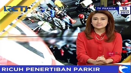 Lahan Parkir Ditertibkan, Petugas Parkir Ngamuk