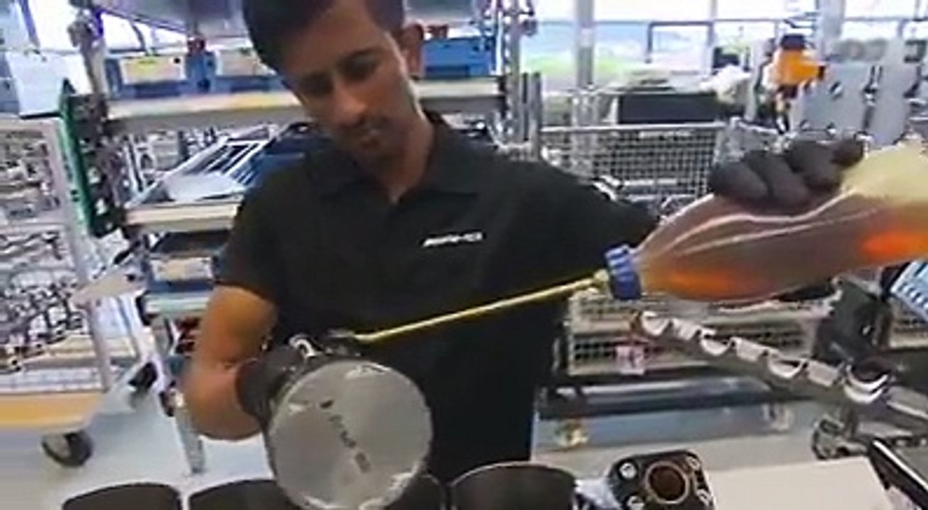 Assembling A Mercedes AMG engine