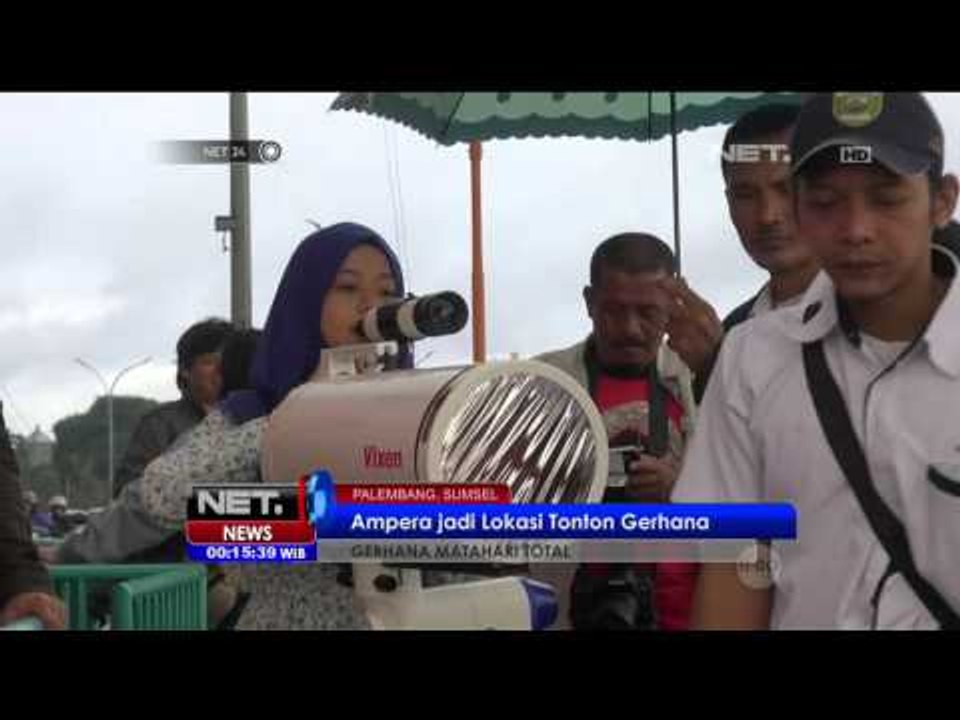 LAPAN Hitung Mundur Gerhana Matahari Total di Situsnya NET24