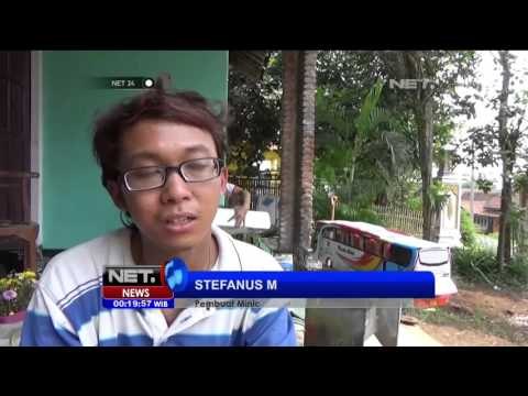 Kreasi Unik Miniatur Bus Karya Anak Bangsa NET24