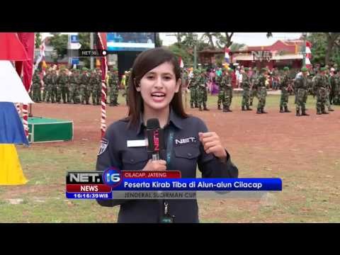 Live Report Para Peserta Kirab Jendral Sudirman Cup Tiba Di Alun Alun Cilacap - NET16