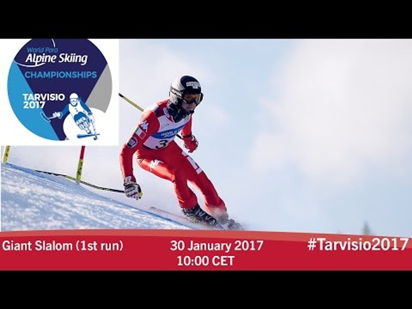 Giant slalom 1st run | 2017 World Para Alpine Skiing Championships,  Tarvisio - video Dailymotion