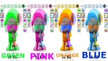 Learn Colors with Talking Pocoyo Colours for Kids Children Toddlers Baby Play Videos