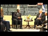 Tel Aviv: le Président Alassane Ouattara reçu par son homologue israélien Shimon Peres