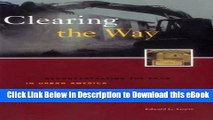 [Read Book] Clearing the Way: Deconcentrating the Poor in Urban America (Urban Institute Press)