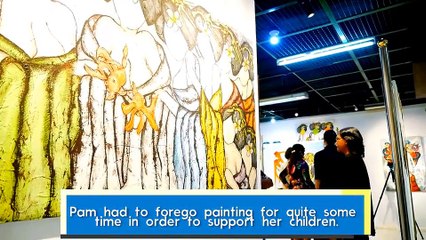 Artist Pamela Gotangco-Hupp’s story of success