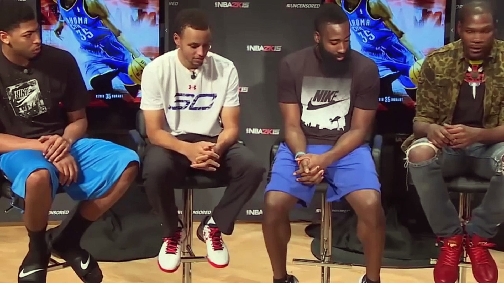 LeBron James and Stephen Curry Funny Moments - NBA ...