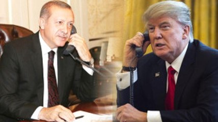 Erdoğan, Trump ile Telefonda Görüştü